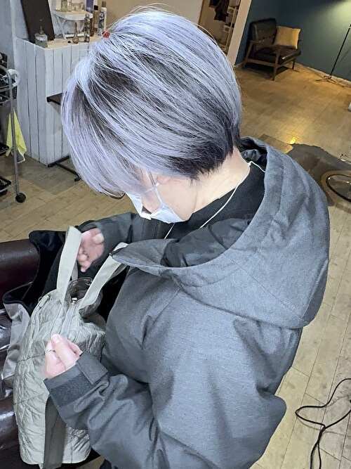 記事【【これでも脱白髪染め】ホワイトバレイヤージュ×ブリーチ３回 ※動画有】のサムネイル画像
